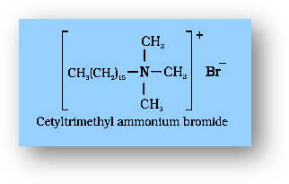 Cleansing agents-soaps, detergents, types, properties, uses-chemistry in everyday life class 12 notes-anand classes Hair conditioners, for example, contain cetyltrimethylammonium chloride. As a result, alkylammonium salts are cationic detergents.