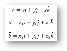 Equation of line