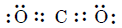 Structure of carbon dioxide molecule