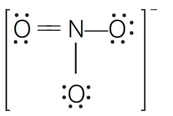 In no3- ion, the number of bond pairs and lone pairs of electrons on the nitrogen atom is 4, 0 respectively In no3- ion, the number of bond pairs and lone pairs of electrons on the nitrogen atom is 4, 0 respectively
