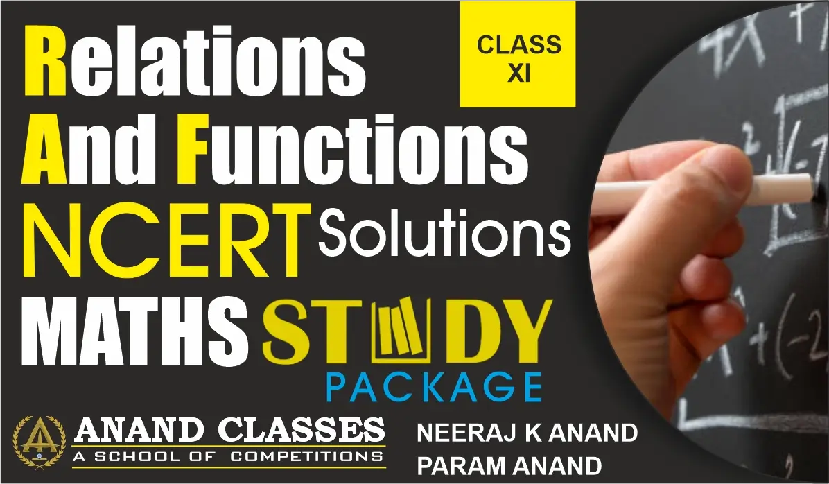 Download relations and functions ncert solutions for class 11 math chapter-2 pdf free by anand classes. Step-by-step solved answers designed to improve exam performance.